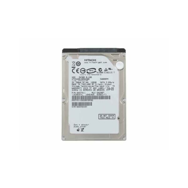 هارد دیسک لپ تاپ هیتاچی مدل HTS5450160D9A300 ظرفیت 160 گیگابایت