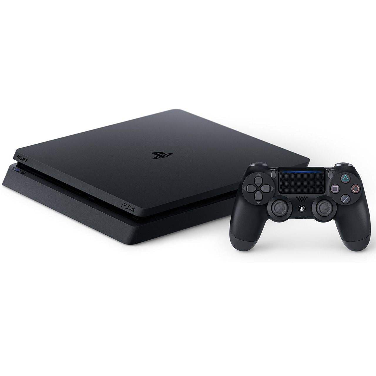 کنسول بازی سونی مدل Playstation 4 Slim ظرفیت 500 گیگابایت همراه با دو دسته – فول گیم