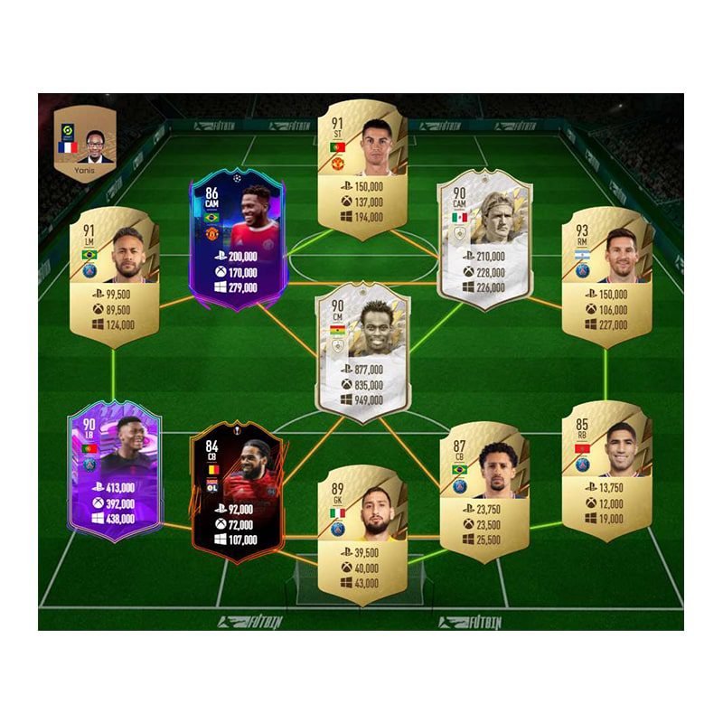 تیم فیفا 22 FIFA 22 Squad – کد 3001