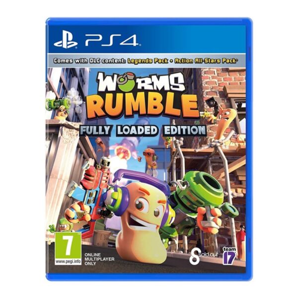 بازی Worms Rumble نسخه Fully Loaded نسخه PS4