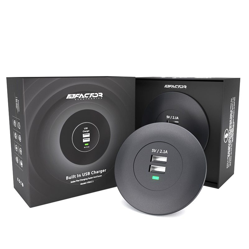 شارژر USB توکار فکتور مدل Factor BUC2