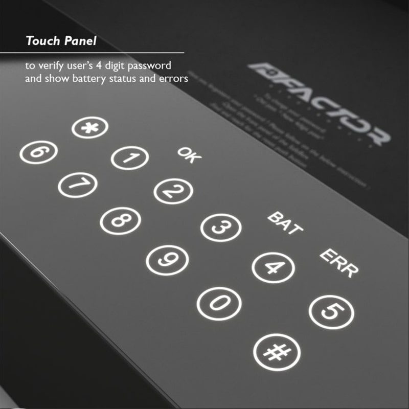 کشوی امن الکترونیکی فکتور مدل Factor Safebox SBX1