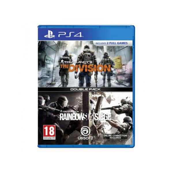 بازی Tom Clancy’s The Division + Rainbow Six Siege Double Pack نسخه PS4