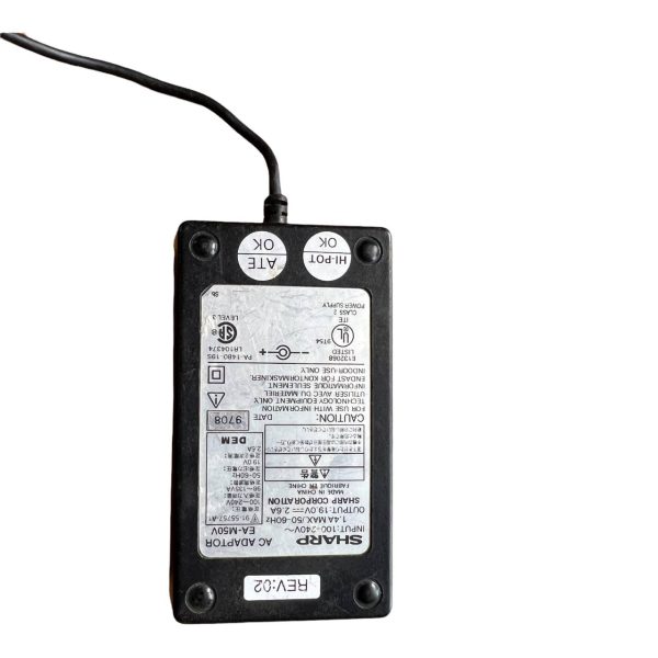 شارژر لپ تاپ 19 ولت 2.6 آمپر برند شارپ مدل EA-M50V