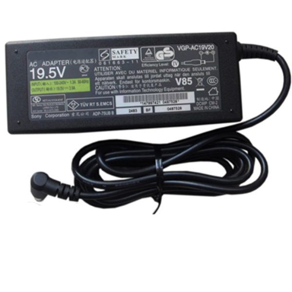 شارژر لپ تاپ 19.5 ولت 4.7 آمپر برند سونی مدل VGP-AC19V10