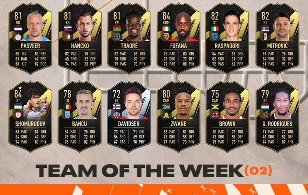 ترکیب تیم FIFA 23 TOTW 2