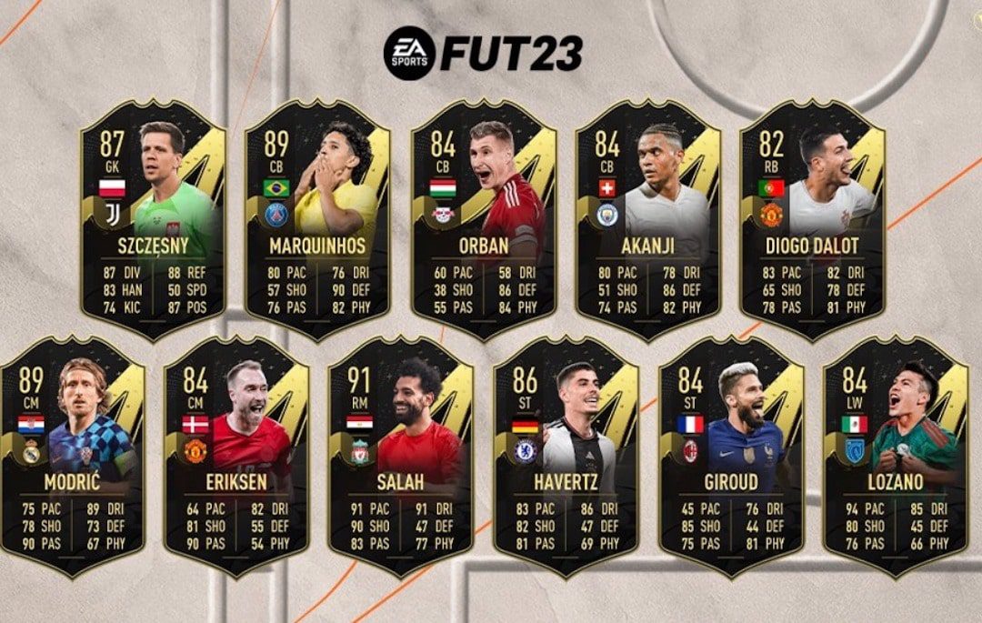 ترکیب تیم FIFA 23 TOTW 2