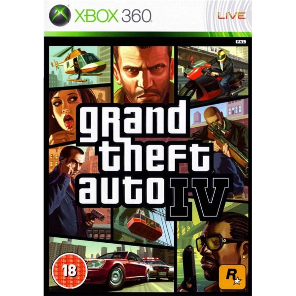 بازی GTA IV نسخه ایکس باکس 360