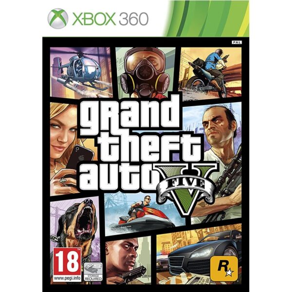 بازی GTA V نسخه ایکس باکس 360