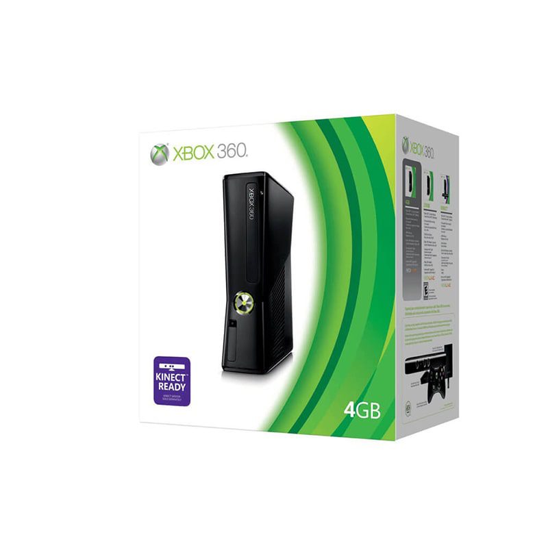 کنسول بازی مایکروسافت مدل XBox 360 Slim ظرفیت 250 گیگابایت – فول گیم