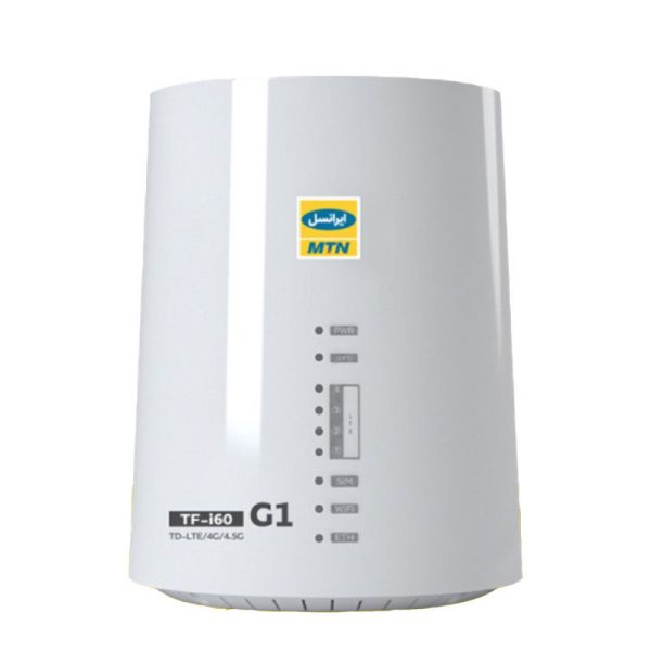 مودم TD-LTE ایرانسل مدل رومیزی TF-i60 G1 به همراه سیم دوقلو