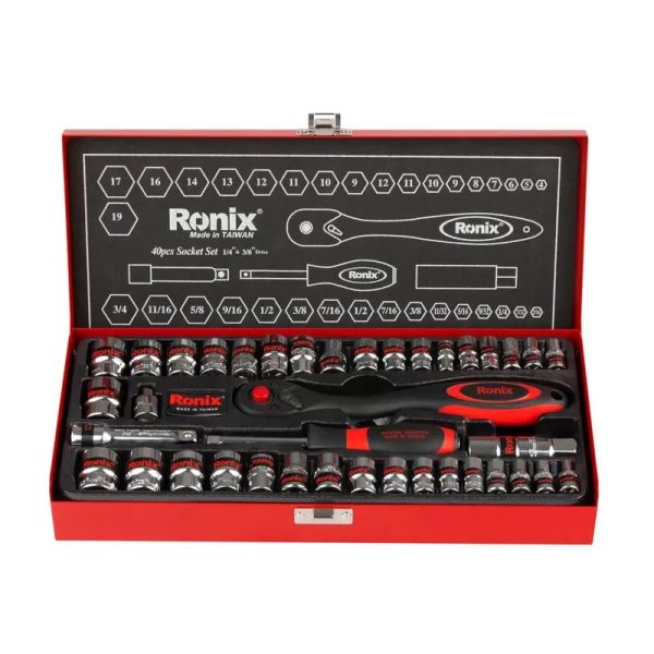 جعبه بکس 40 پارچه رونیکس مدل RH-2640