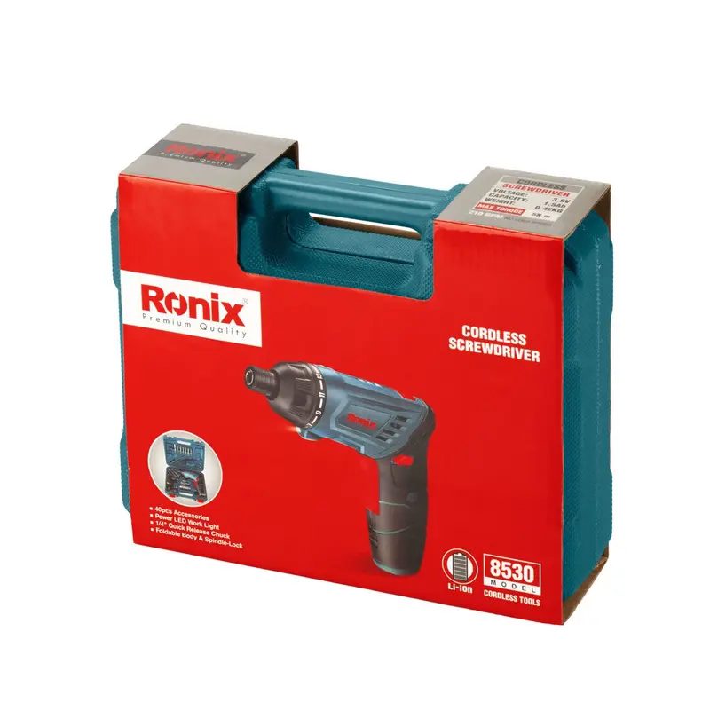 پیچ گوشتی شارژی رونیکس مدل 8530