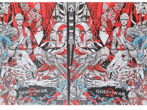 اسکین مخصوص Playstation 5 طرح God of War