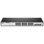 سوییچ 24 پورت به همراه 2 پورت Combo و POE دی-لینک مدل DES-1026G