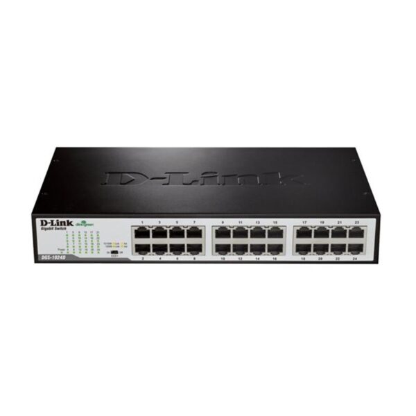 سوییچ 24 پورت گیگابیتی، غیر مدیریتی و دسکتاپ دی-لینک مدل DGS-1024D