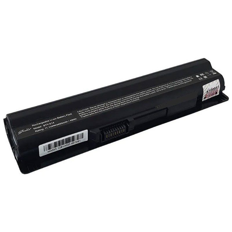 باتری لپ تاپ ام اس آی SQ528-6Cell Gimo Plus مشکی-49 وات ساعت