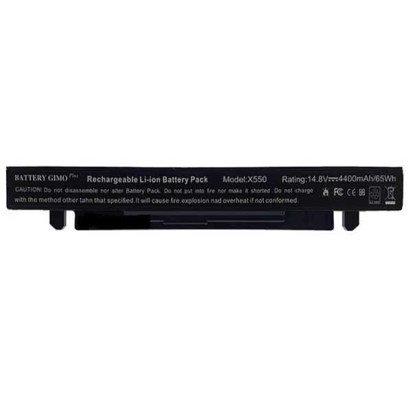 باتری لپ تاپ ایسوس X550-8Cell Gimo Plus مشکی-65 وات ساعت