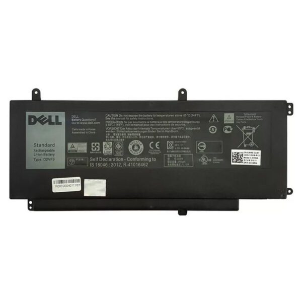 باتری لپ تاپ دل Vostro 5459-D2VF9 مشکی-داخلی-43 وات ساعت