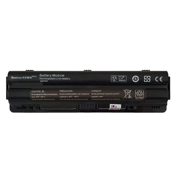 باتری لپ تاپ دل XPS L501-L502-9Cell Gimo Plus