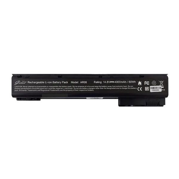 باتری لپ تاپ اچ پی ZBook 15-G1_15-G2_AR08 Gimo Plus مشکی-60 وات ساعت