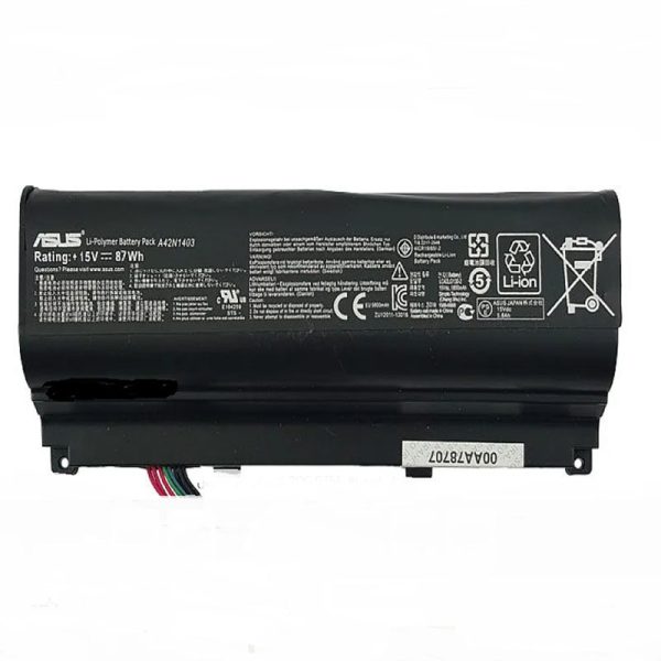 باتری لپ تاپ ایسوس ROG G751 داخلی-اورجینال