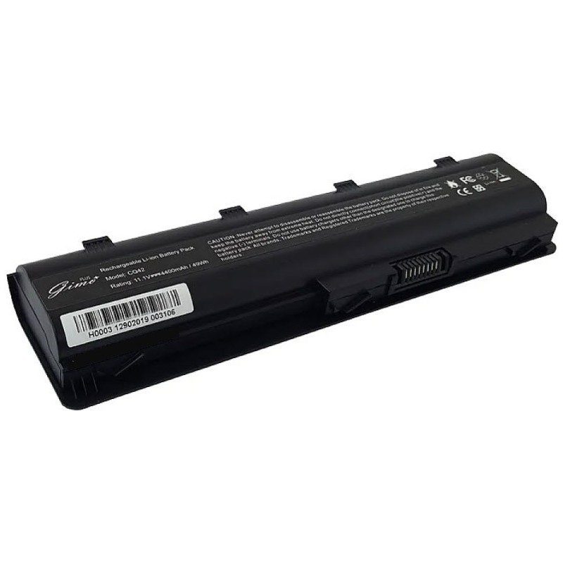 باتری لپ تاپ اچ پی Pavilion DM4-G62-G6_Compaq CQ42-6Cell Gimo Plus مشکی-4400 میلی آمپر ساعت