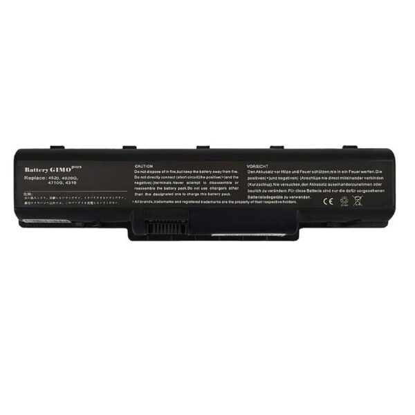 باتری لپ تاپ ایسر Aspire 5738-4710-4310-6Cell Gimo Plus مشکی-49 وات ساعت