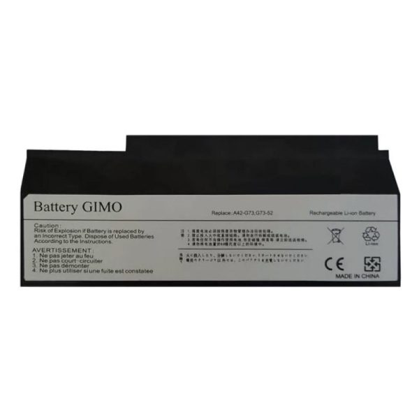 باتری لپ تاپ ایسوس G53-G73-8Cell مشکی