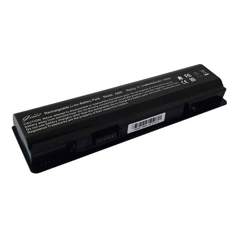 باتری لپ تاپ دل Vostro A840-A860-1014-1015-6Cell Gimo Plus مشکی-49 وات ساعت