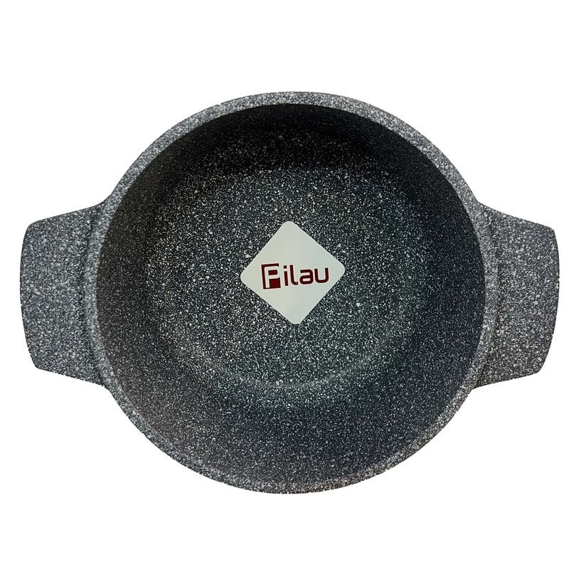 تابه دو دسته درب دار اسنو پیلو مدل هپی Pilau