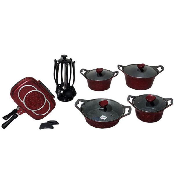 سرویس قابلمه 20 پارچه گرانیت پیلو مدل زندگی Pilau