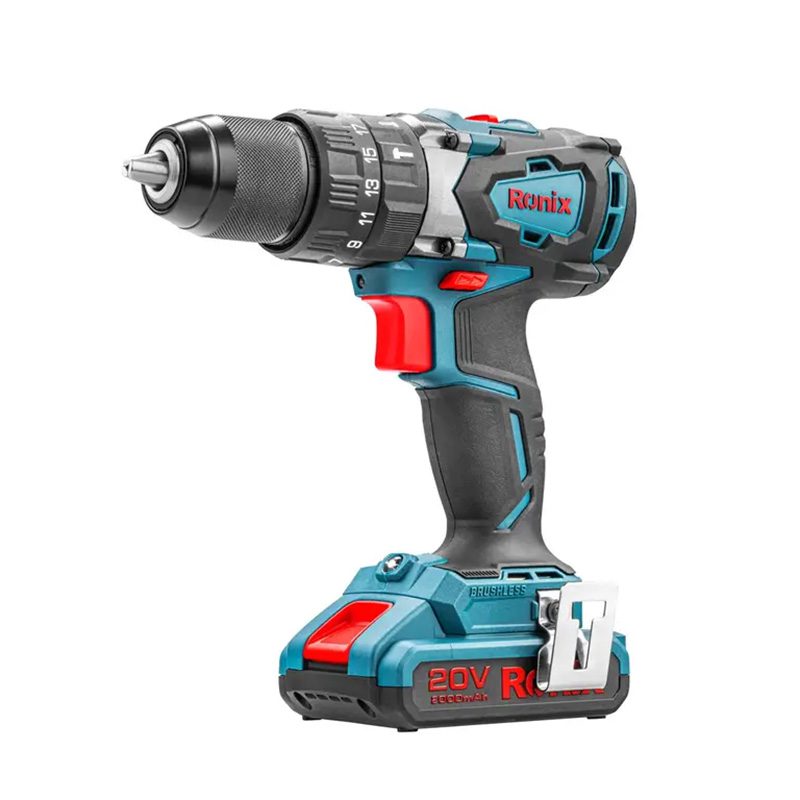 کیت پیچ گوشتی چکشی شارژی رونیکس مدل 8905k