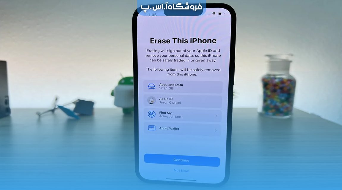 چگونه آیفون خود را Factory Reset کنیم چگونه آیفون خود را Factory Reset کنیم