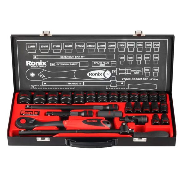 جعبه بکس 27 پارچه رونیکس مدل RH-2627
