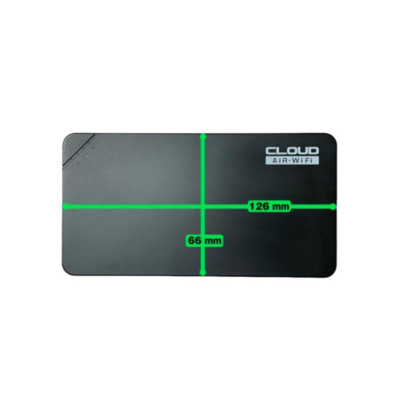 مودم 3G/4G قابل حمل کلود ایر هوآوی مدل U3 به همراه سیم کارت 360 درجه افرارسا همراه با بسته 300 گیگ شش ماهه