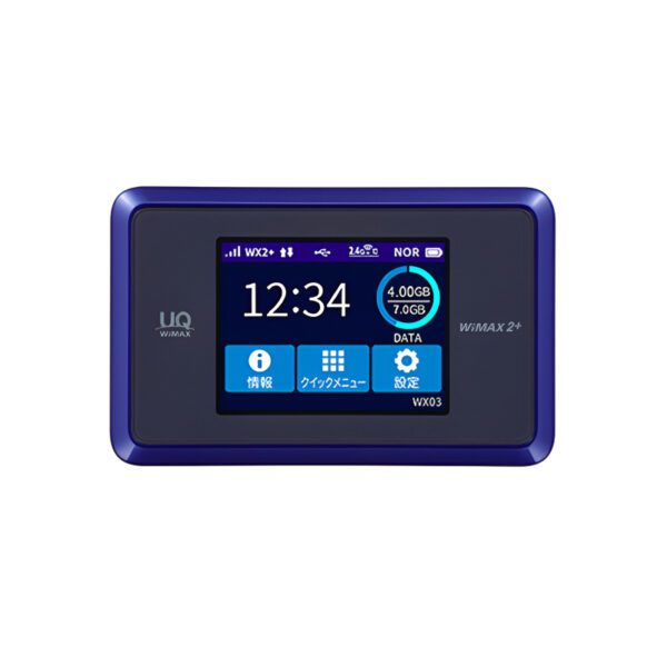 مودم قابل حمل یوکیو ان ای سی مدل Speed Wifi Next WX03