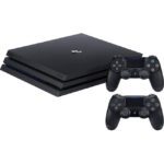 کنسول بازی سونی مدل Playstation 4 Pro ظرفیت 1 ترابایت همراه با دو دسته – همراه با بازی