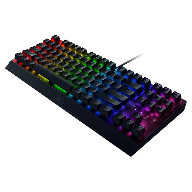 کیبورد ریزر مدل Razer Blackwidow Tenkeyless Yellow Switch