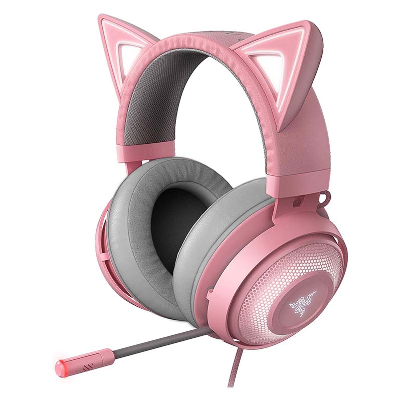 هدست ریزر مدل Razer Kraken Kitty Quartz