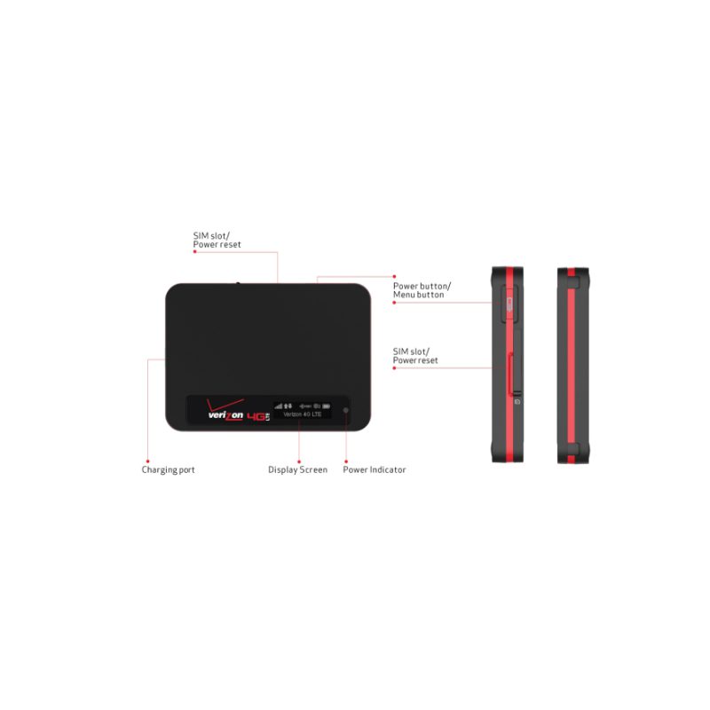 مودم 4G LTE قابل حمل ورایزون مدل Verizon Ellipsis Jetpack MHS815L