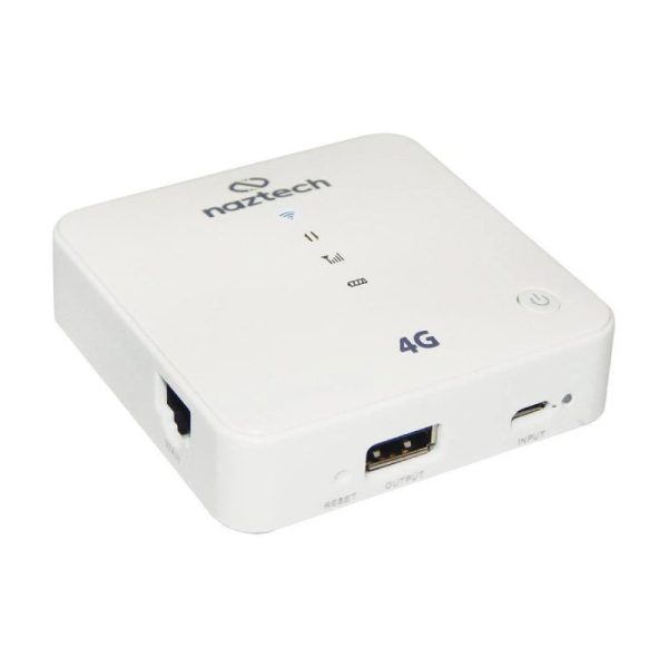 مودم پاوربانک 4G قابل حمل نزتک مدل NZT-9930 با قابلیت کابل شبکه