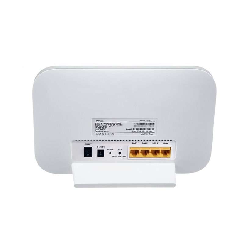 مودم 4G/TD-LTE تک نت مدل TF-I60 S1 به همراه 100 گیگ سه ماهه