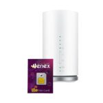 مودم TD-LTE/4G/4.5G هوآوی مدل Speed Wi-Fi HOME L01s به همراه سیم کارت 250 گیگابایت شش ماهه