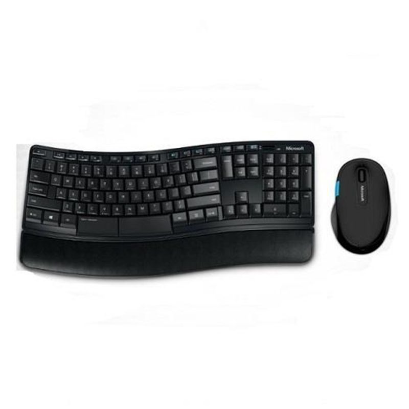 کیبورد و ماوس بی‌سیم مایکروسافت مدل Desktop Sculpt با حروف عربی