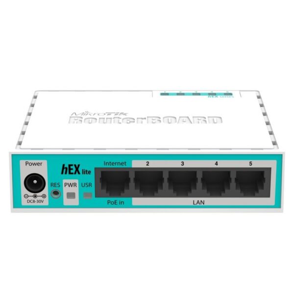 روتر میکروتیک مدل Mikrotik RB750r2 hex lite