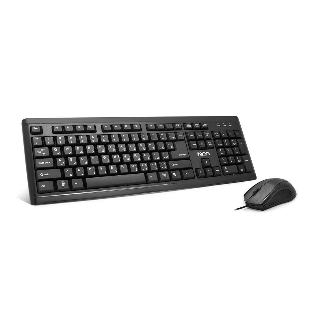 کیبورد و ماوس سیمی تسکو مدل Tsco TKM 8050