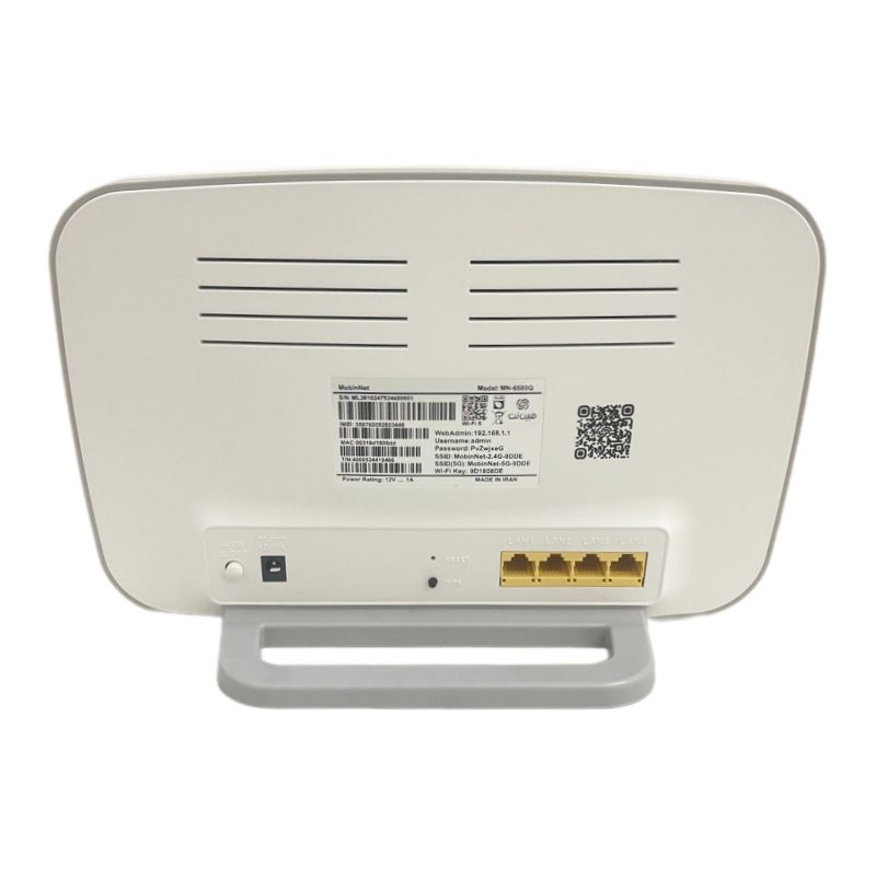 مودم 4G/4.5G مبین نت مدل MN6500Q به همراه سیم کارت 360 درجه 200 گیگابایت اینترنت یکساله