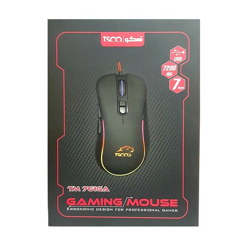 ماوس مخصوص بازی تسکو مدل Tsco TM 761GA