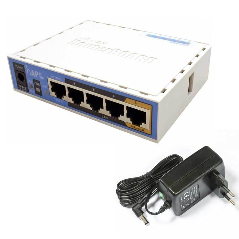 روتر اکسس پوینت میکروتیک مدل Mikrotik hAP ac lite
